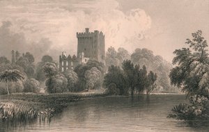 Blarney Castle, Co.科克"，1831年。 作者 托马斯·迪克森