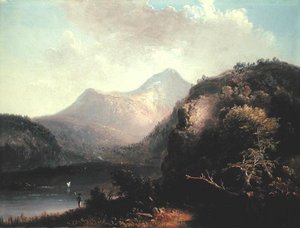 缅因州的风景（布面油画）