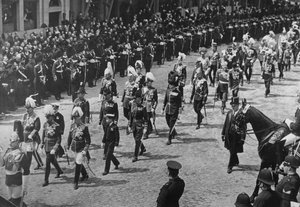爱德华七世的葬礼，1910年