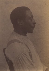 非裔美国人，约1884年。 作者 托马斯·埃金斯