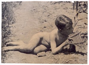 Ben Crowell的《阿卡迪亚研究》，约1883年。 作者 托马斯·埃金斯