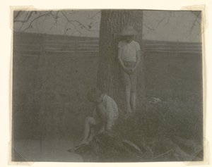 1885-1890年在Avondale的Crowell Children。 作者 托马斯·埃金斯