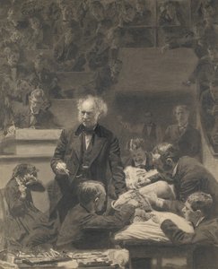 格罗斯诊所，1875-76。 作者 托马斯·埃金斯