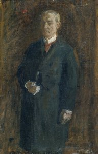 詹姆斯·麦克阿里斯特（James MacAlister）素描，约。 1895年。 作者 托马斯·埃金斯