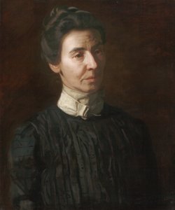 玛丽-艾德琳-威廉姆斯的肖像，1899年。 作者 托马斯·埃金斯