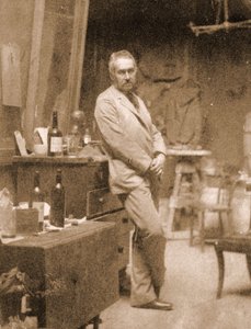 托马斯·伊金斯在他的研究中，1889年 作者 托马斯·埃金斯
