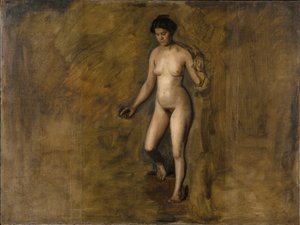 威廉-拉什的模型，1908年。 作者 托马斯·埃金斯