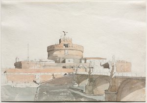 Castel Sant Angelo。 作者 托马斯·恩德斯