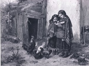 Pot Luck，来自《艺术杂志》1893年，Cassell和公司 作者 托马斯·法德
