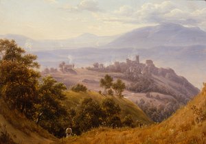 奥列瓦诺风景，约 1834 年（绘画）