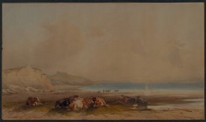 景观，1885年。 作者 托马斯·弗朗西斯·温赖特