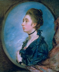 艺术家女儿玛格丽特（Margaret），c1772 作者 托马斯·盖恩斯伯勒