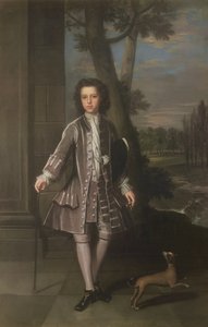 威廉·金的全长肖像，现年10岁，1720年