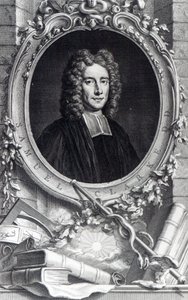 Samuel Clarke，由Jacobus Houbraken雕刻，1737-48
