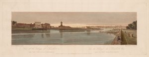 巴黎二十个最美的风景选集：Chaillot村庄的风景，1803年 作者 托马斯·吉尔丁