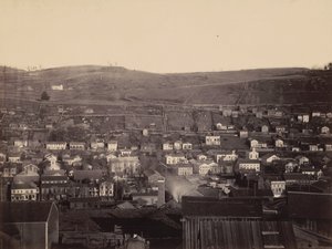 Honesdale, Section 4, Del.  Hudson Canal Co.1863-1865 年（照片）