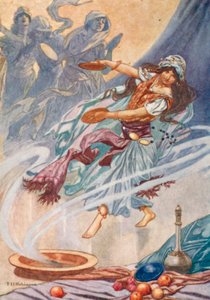 埃德瓦尔-格里格：阿尼特拉之舞（彩色石版画）