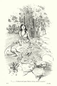 劳伦斯-斯特恩为《感伤之旅》绘制的插图（石版画） 作者 汤玛斯·希思·罗宾逊