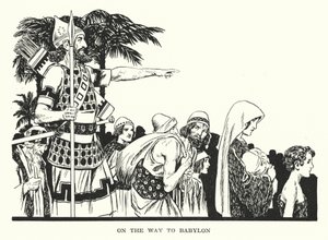 在前往巴比伦的路上（石版画） 作者 汤玛斯·希思·罗宾逊