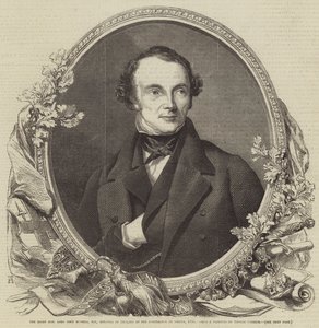 尊敬的约翰罗素勋爵，英国国会议员，1855年在维也纳会议上的英格兰部长