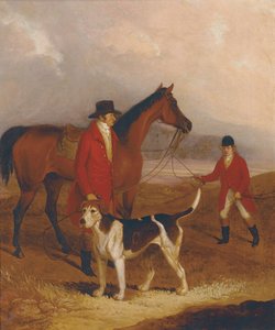 老德鲁伊（Edq）和理查德·金·桑普森（Richard King Sampson）和约翰·普雷斯（John Presse），1845年 作者 托马斯·亨伍德