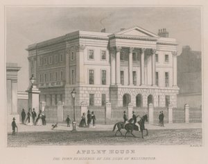 Apsley House，海德公园角，伦敦，惠灵顿公爵的住所 作者 托马斯·霍斯默牧羊人