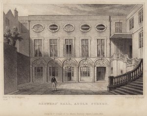 Addle Street的Brewers Hall 作者 托马斯·霍斯默牧羊人