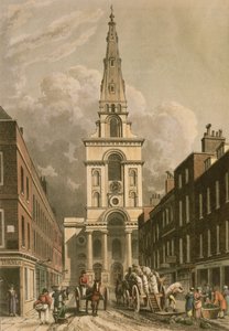 基督城，Spitalfields 作者 托马斯·霍斯默牧羊人