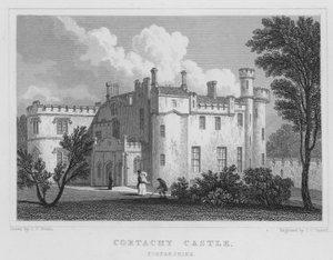 Cortachy Castle, Forfarshire (雕刻) 作者 托马斯·霍斯默牧羊人