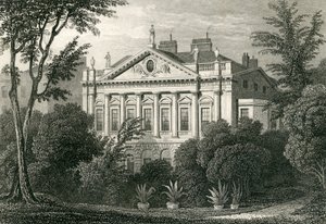 Earl Spencer&39;s House，绿色公园，1829年 作者 托马斯·霍斯默牧羊人