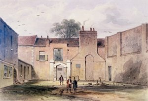 1850年进入Tothill Fields监狱 作者 托马斯·霍斯默牧羊人