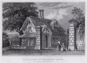 Gate-Lodge of Broomwell House, Brislington, near Bristol (engraving) 作者 托马斯·霍斯默牧羊人