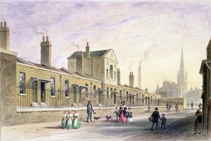 Palmer&39;s Alms Houses，Tothill Fields 作者 托马斯·霍斯默牧羊人