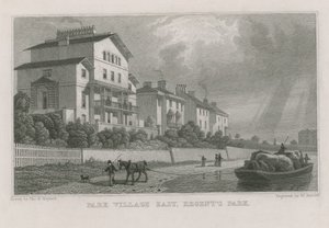 摄政公园内的Park Village East 作者 托马斯·霍斯默牧羊人