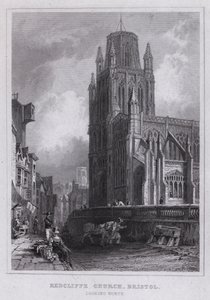 Redcliffe Church, Bristol, looking North (engraving) 作者 托马斯·霍斯默牧羊人