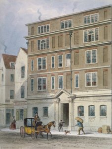 伦敦市奥特巷泰特斯-欧茨的住所，1848年 作者 托马斯·霍斯默牧羊人