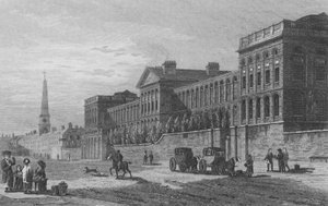 圣路加医院，老街路（雕刻）。 作者 托马斯·霍斯默牧羊人