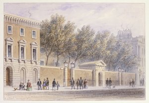 1854年新的杂货店大厅入口 作者 托马斯·霍斯默牧羊人