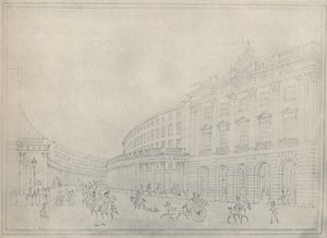 象限，摄政街，1822年，1920年 作者 托马斯·霍斯默牧羊人