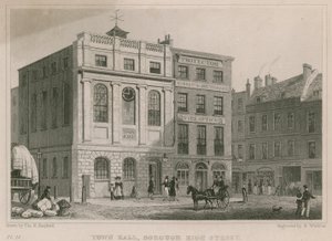 市政厅，自治市镇大街，Southwark，伦敦 作者 托马斯·霍斯默牧羊人