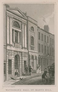 Waterman&39;s Hall，St Mary&39;s Hill，伦敦 作者 托马斯·霍斯默牧羊人