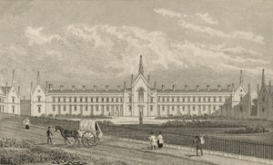 Whittingtons Almshouses Highgate，1827 作者 托马斯·霍斯默牧羊人