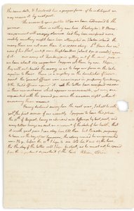致约翰·佩奇（John Page）的亲笔签名信，1776年7月30日，费城