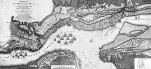 1759年9月13日，魁北克周边地区和战斗的正确计划
