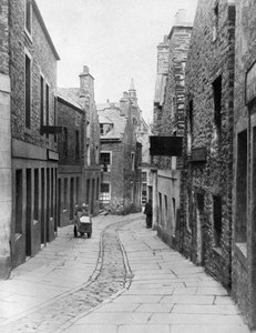 1924-1926年，苏格兰奥克尼街（Stromness）上的一条街 作者 托马斯·肯特