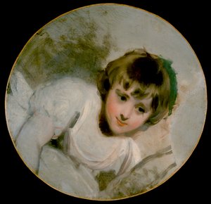 一个孩子，约1780-1830。 作者 托马斯·劳伦斯