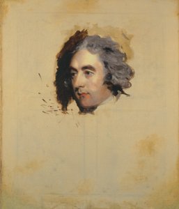 一个男人的肖像，可能是威廉·伊登，第一位奥克兰勋爵，国会议员（1744-1814）（未完成）