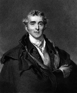 惠灵顿公爵（Arthur Wellesley），惠灵顿公爵（1769-1852）英国政客和军官（雕刻） 作者 托马斯·劳伦斯