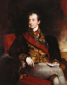 克莱门斯-洛塔尔-文策尔，梅特涅亲王（1773-1859） 作者 托马斯·劳伦斯