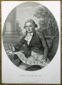 亨利威廉班伯里，由托马斯莱德（1746-1810）1789年刻 作者 托马斯·劳伦斯